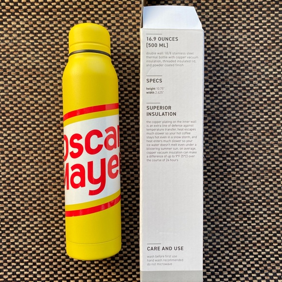 h2go SILO Water Bottle 16.9 oz - Oscar Mayer - Picture 4 of 5